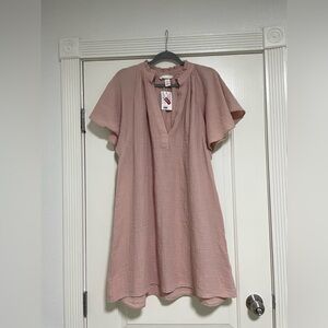 H&M Dusty Rose dress